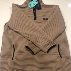 Simply southern brown/tan pull over
